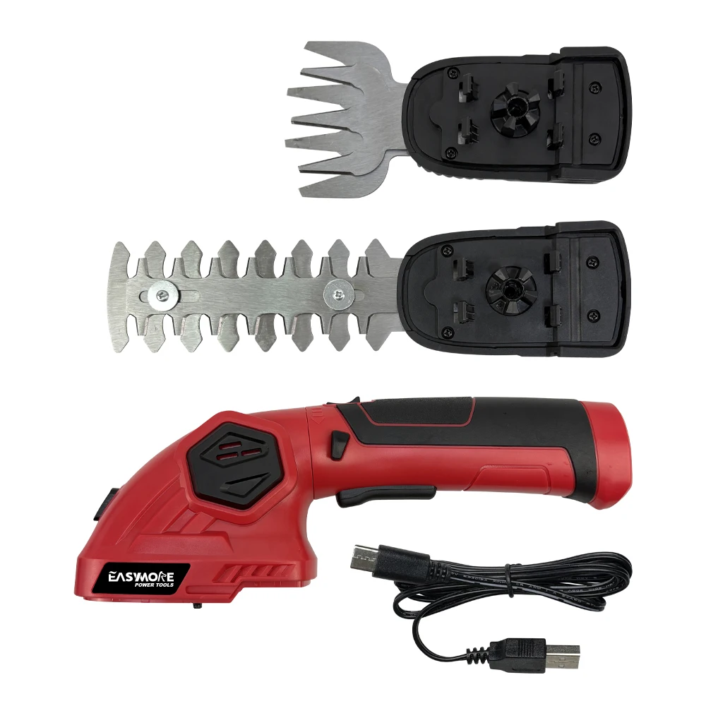 2 in 1 Cordless Shear and Hedge Trimmer With Battery in Rechargeable Multi-function Potable Handheld Grass Cutter for Garden
2 in 1 Cordless Shear and Hedge Trimmer With Battery in Rechargeable Multi-function Potable Handheld Grass Cutter for Garden