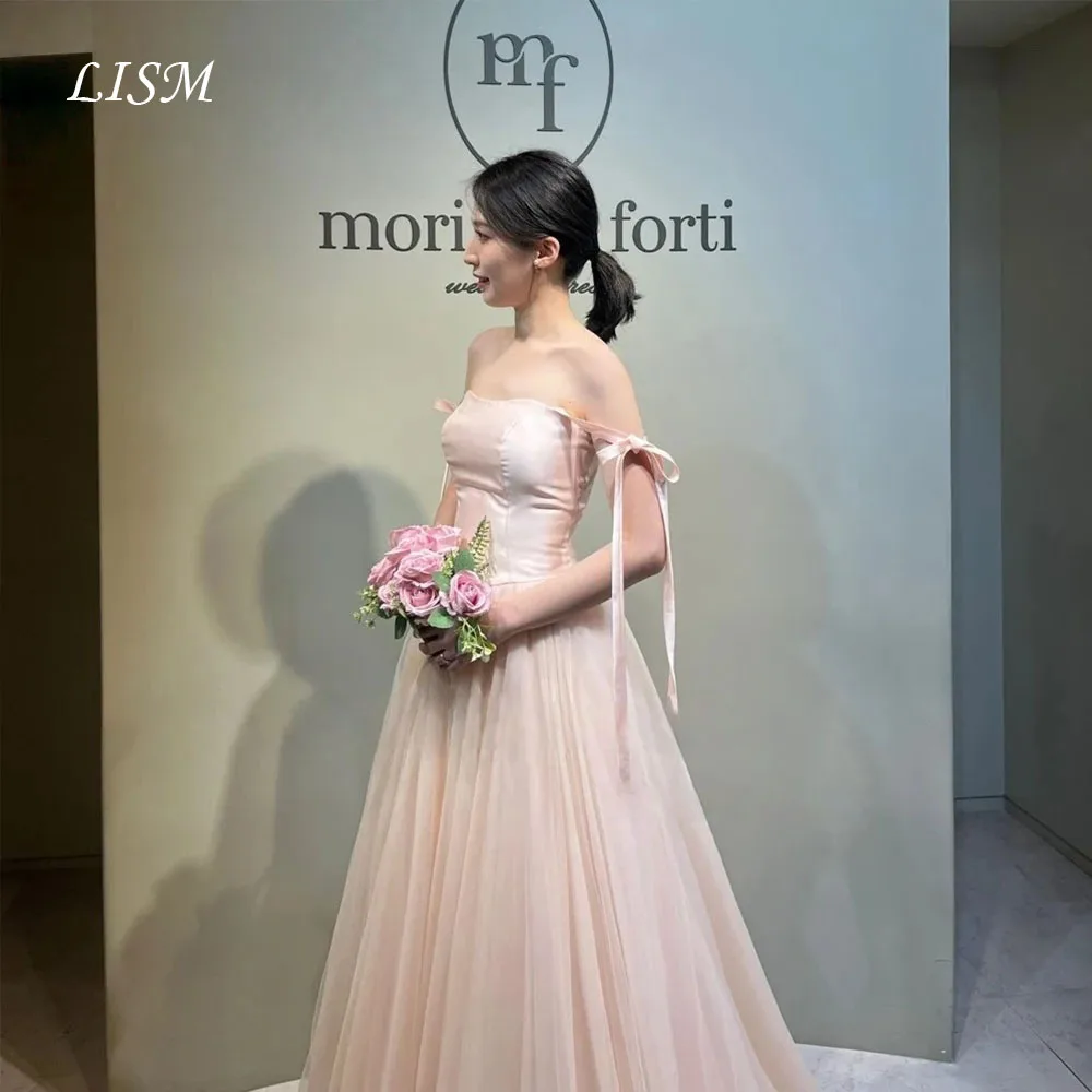 LISM Customized Pink Korean Evening Dresses Wedding Photo Shoot Gown Shoulder Straps Japanese Luxury Women Party Dresses 2026
LISM Customized Pink Korean Evening Dresses Wedding Photo Shoot Gown Shoulder Straps Japanese Luxury Women Party Dresses 2026