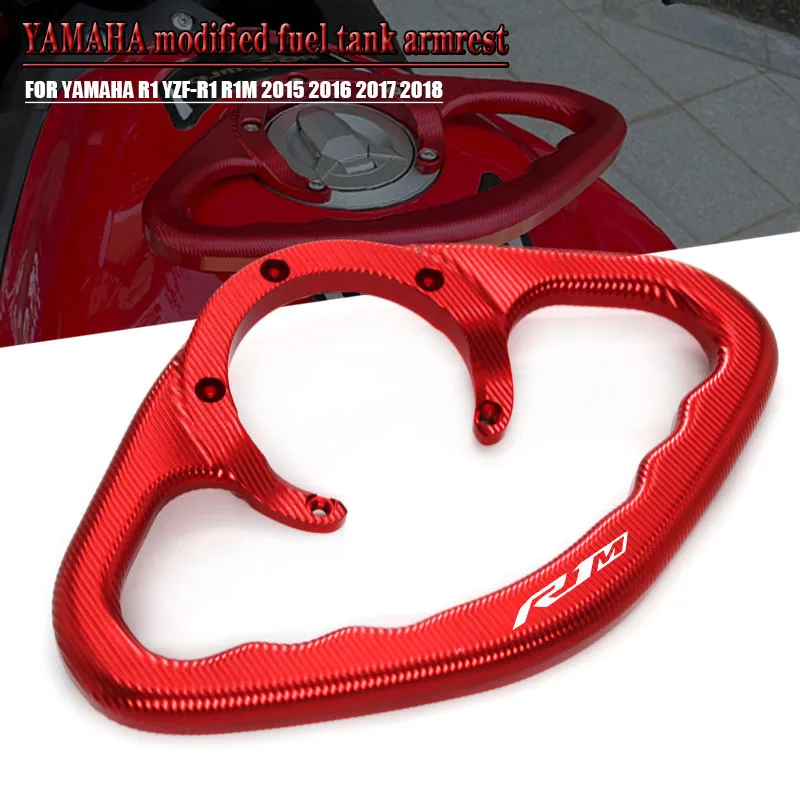 Passenger Handgrips Hand Grip Tank Grab Bar Handle Fit For R1 YZF-R1 R1M 2015 2016 2017 2018 Black red gold blue titanium
Passenger Handgrips Hand Grip Tank Grab Bar Handle Fit For R1 YZF-R1 R1M 2015 2016 2017 2018 Black red gold blue titanium