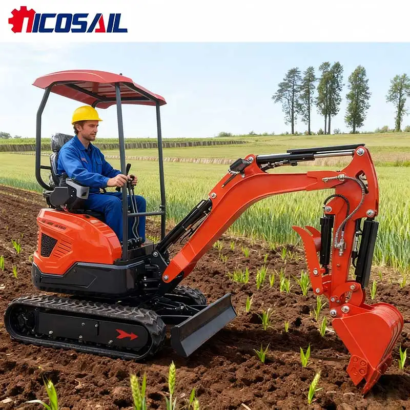Mini Excavator EUR5 Certified Hydraulic Crawler for Orchard Animal Husbandry Construction Ideal Equipment
Mini Excavator EUR5 Certified Hydraulic Crawler for Orchard Animal Husbandry Construction Ideal Equipment