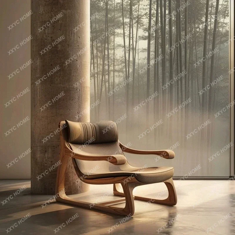A North American black walnut ash wood solid wood single chair light luxury new Chinese custom
A North American black walnut ash wood solid wood single chair light luxury new Chinese custom