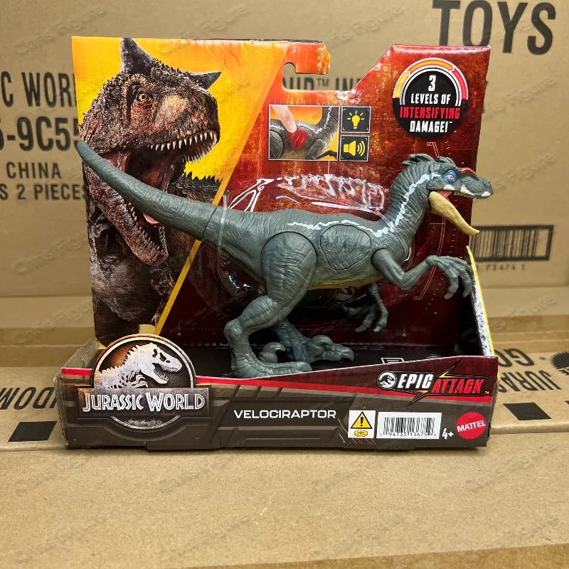 In Stock Jurassic Sound and Light Battle Damage Velociraptor AR Interactive Dinosaur Model Boy Toy HNC11 Collection
In Stock Jurassic Sound and Light Battle Damage Velociraptor AR Interactive Dinosaur Model Boy Toy HNC11 Collection