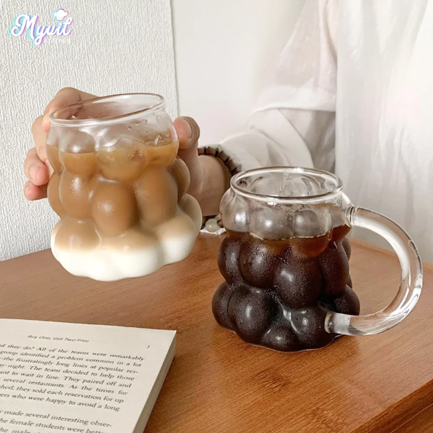 350ML Glass Coffee Mug Creative Cup Sleeve Glass Cup Glasses Coffeeware Tea Mugs Beer Mug
350ML Glass Coffee Mug Creative Cup Sleeve Glass Cup Glasses Coffeeware Tea Mugs Beer Mug