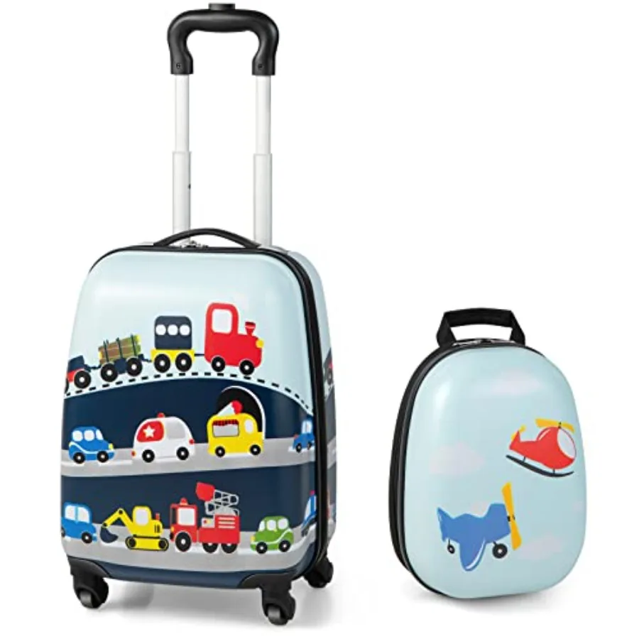 Luggage Toddler Backpack Travel Suitcase with Wheels Lightweight Toddler Girls Suitcase Durable ABS Hardshell 2Pcs ry On Luggag
Luggage Toddler Backpack Travel Suitcase with Wheels Lightweight Toddler Girls Suitcase Durable ABS Hardshell 2Pcs ry On Luggag