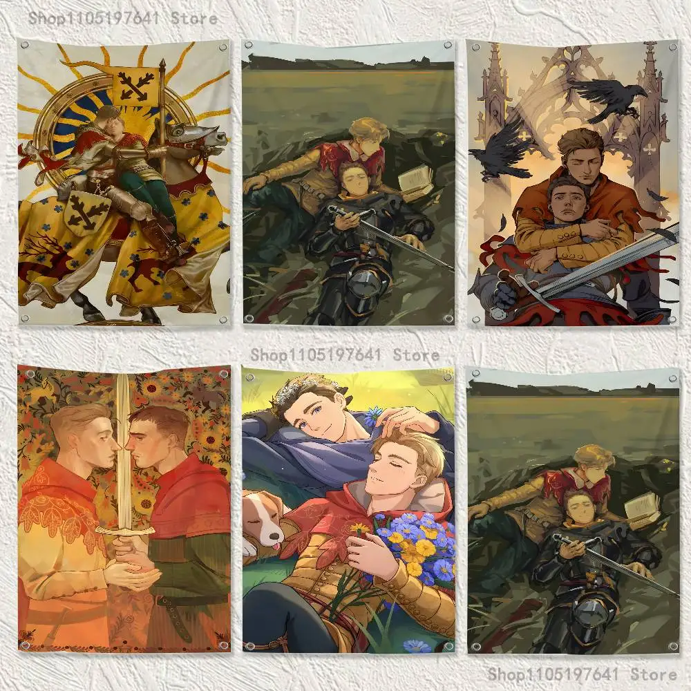 Henry Of Skalitz And Hans Capon Flag Tapestry Banner For Bedroom Outdoor Living Room Restaurant Bar Wall Decor Party
Henry Of Skalitz And Hans Capon Flag Tapestry Banner For Bedroom Outdoor Living Room Restaurant Bar Wall Decor Party