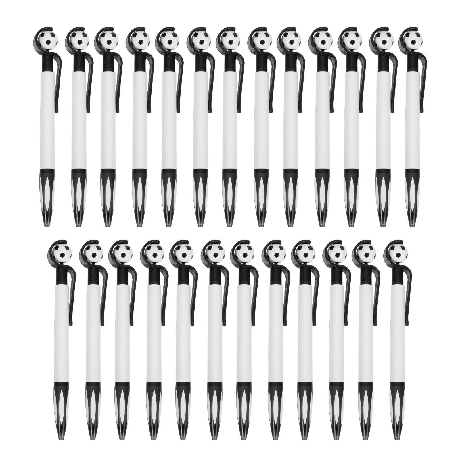 8 Pieces Football Shaped Gel Ink Pens Smooth Writing Stationery for School Office Set
8 Pieces Football Shaped Gel Ink Pens Smooth Writing Stationery for School Office Set