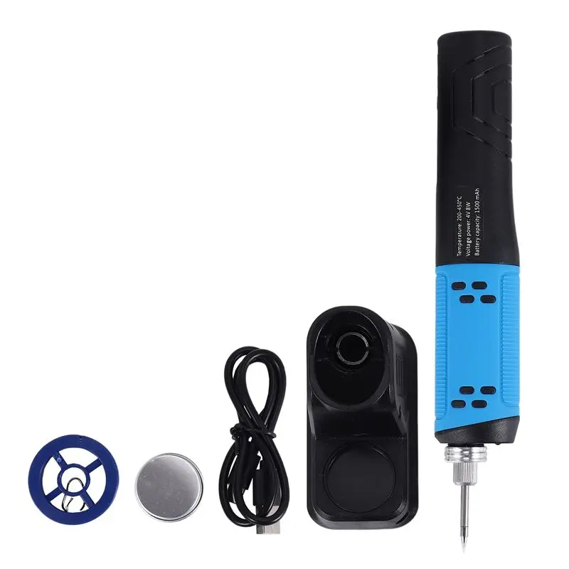 AS60-Wireless USB Soldering Iron Set Adjustable Temperature Repair Welding Tool Professional Digital Display Welding Tool
AS60-Wireless USB Soldering Iron Set Adjustable Temperature Repair Welding Tool Professional Digital Display Welding Tool