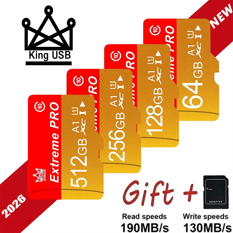 Stable Memory Card 16GB/64GB/256GB/512GB and Micro SD Card SD Cards TF Cards Speed Boost Class 10 for Security Camera CCTV
Stable Memory Card 16GB/64GB/256GB/512GB and Micro SD Card SD Cards TF Cards Speed Boost Class 10 for Security Camera CCTV