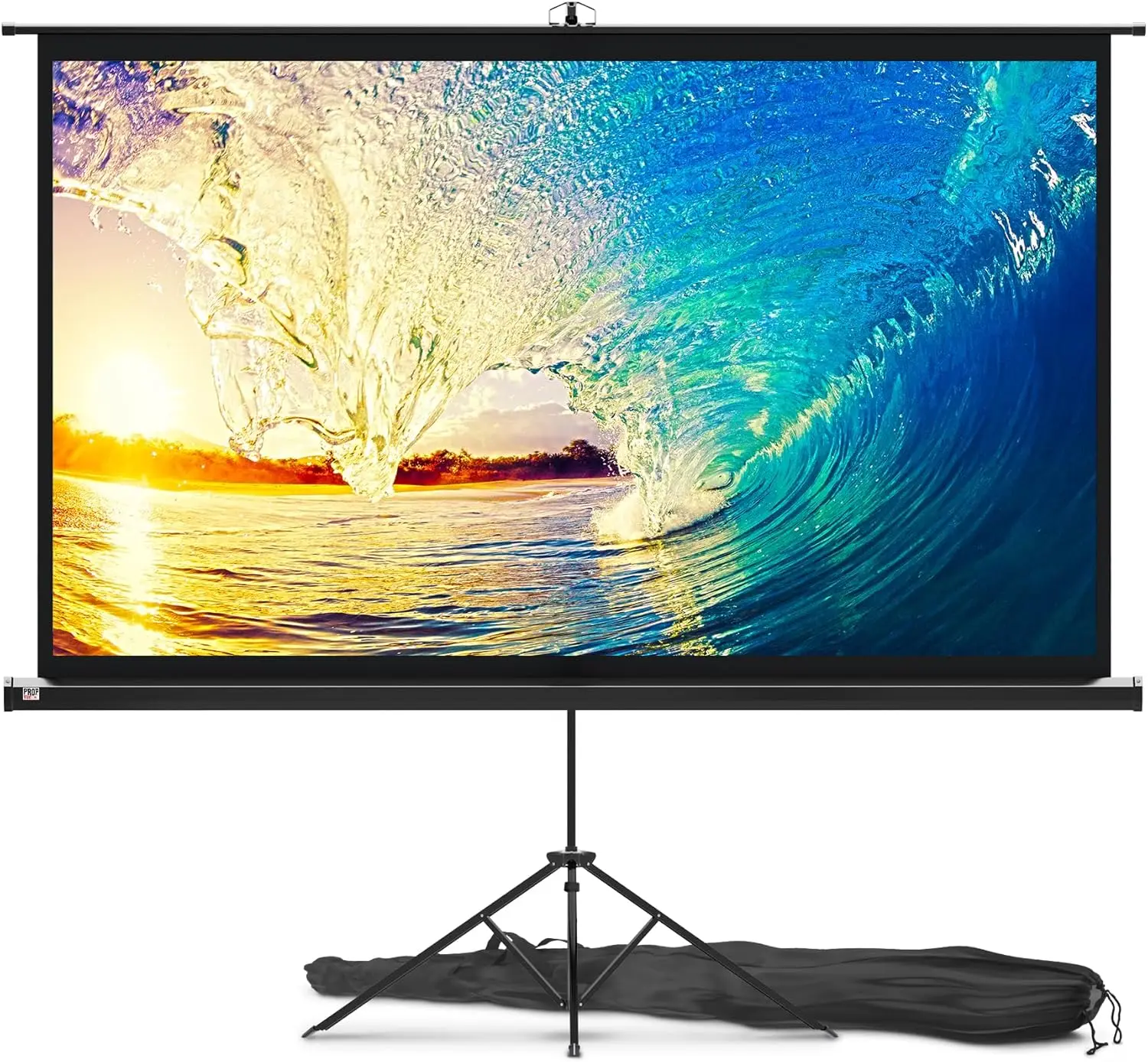 Projector Screen with Stand 84" - Indoor Outdoor 16:9 HD Tripod Screen for Movies, Games & Presentations with Carry Bag
Projector Screen with Stand 84" - Indoor Outdoor 16:9 HD Tripod Screen for Movies, Games & Presentations with Carry Bag