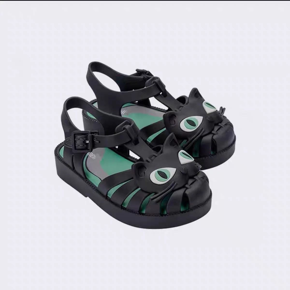 Mini Melissa, новинка 2023 года, детские прозрачные сандалии, летние милые туфли принцессы с изображением кота и девушки, нескользящая детская пляжная обувь с мягкой подошвой 
Mini Melissa, новинка 2023 года, детские прозрачные сандалии, летние милые туфли принцессы с изображением кота и девушки, нескользящая детская пляжная обувь с мягкой подошвой