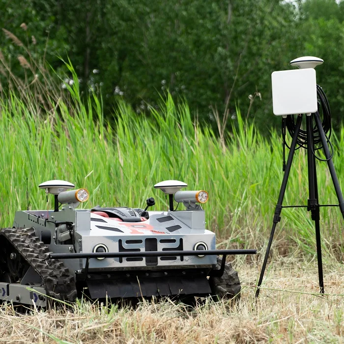 GPS the Automatic Navigation 550mm Remote Control Lawn Mowers, Unmanned Remote-controlled Weeding Robot for Large Farm Lawns
GPS the Automatic Navigation 550mm Remote Control Lawn Mowers, Unmanned Remote-controlled Weeding Robot for Large Farm Lawns