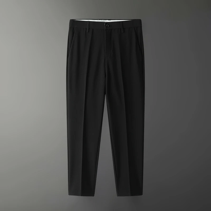 Iron-Free Pure Color Straight Leg Nine-Piece Suit Pants for Men Korean Style Casual Loose Lightweight Business West Pants
Iron-Free Pure Color Straight Leg Nine-Piece Suit Pants for Men Korean Style Casual Loose Lightweight Business West Pants