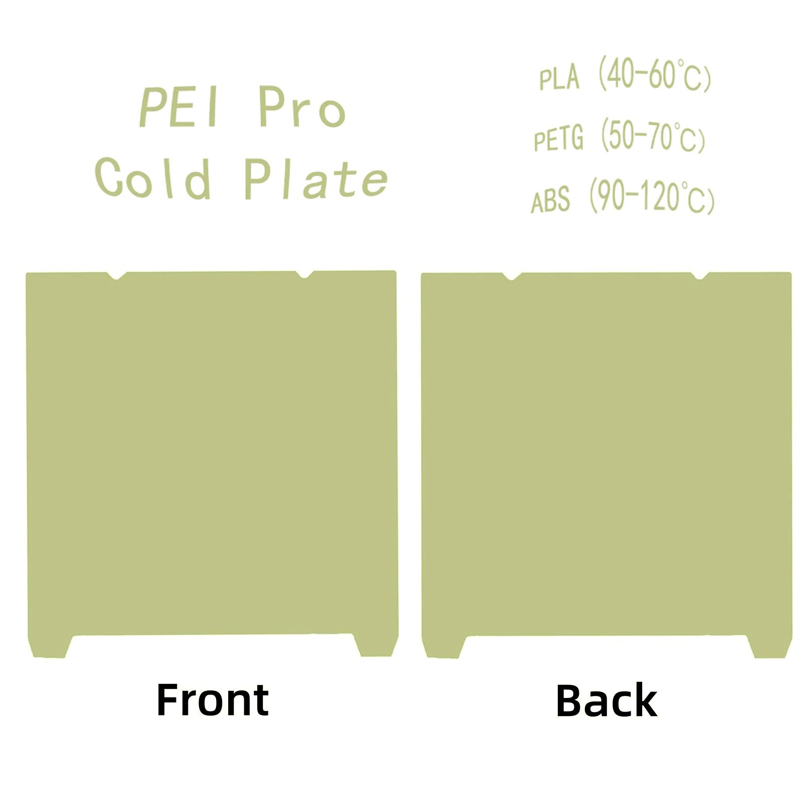 3D Printer PEI Pro Cold Plate For Creality K1 Max Cool Build Plate 310x315mm Double Sided Spring Steel Sheet Lower Temp Printing
3D Printer PEI Pro Cold Plate For Creality K1 Max Cool Build Plate 310x315mm Double Sided Spring Steel Sheet Lower Temp Printing
