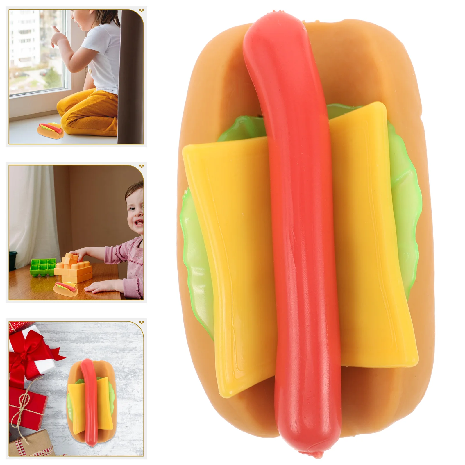 Hot Dog Unzip Toys Adorable Shaped Cartoon Birthday Party Favors Food Squishy Elastic Compact Stretchy
Hot Dog Unzip Toys Adorable Shaped Cartoon Birthday Party Favors Food Squishy Elastic Compact Stretchy