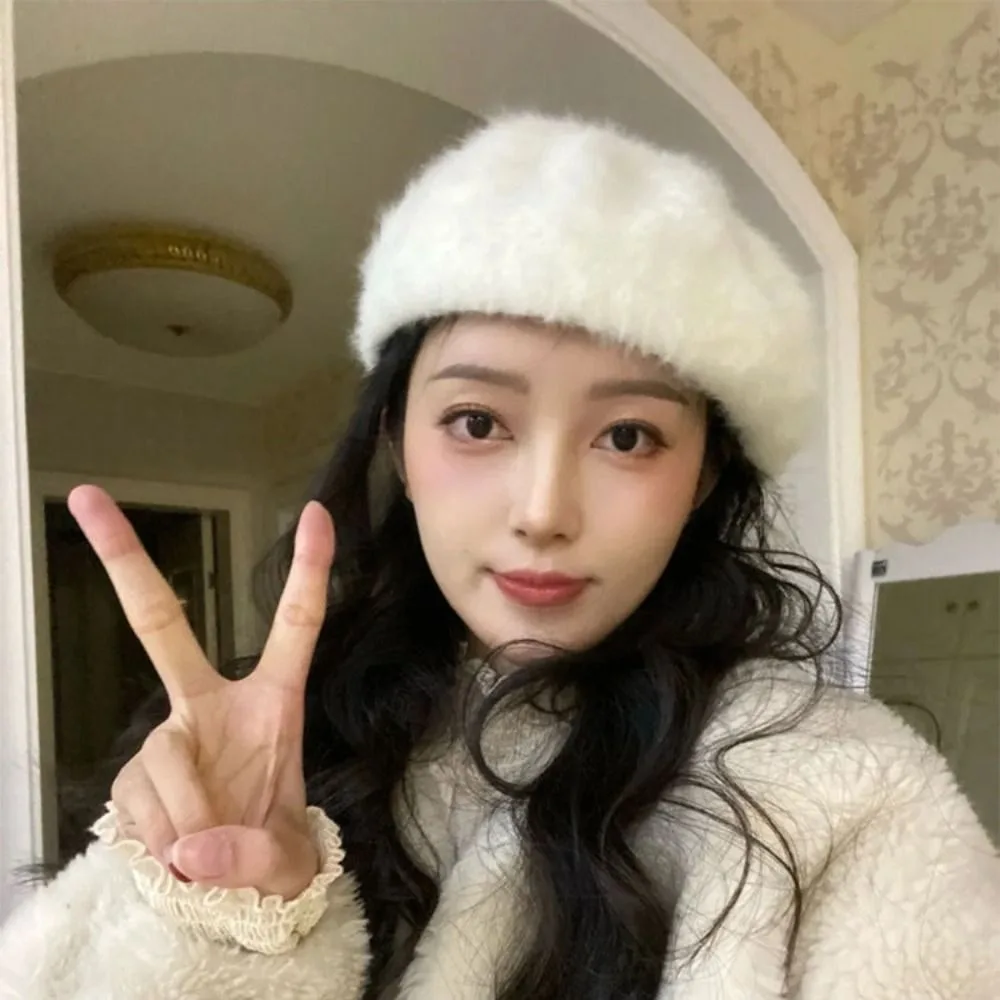 Удобные женские береты с облаками, сохраняющие тепло, британская шапка-бини, однотонные шапки художника в корейском стиле, осенние шапки
Удобные женские береты с облаками, сохраняющие тепло, британская шапка-бини, однотонные шапки художника в корейском стиле, осенние шапки