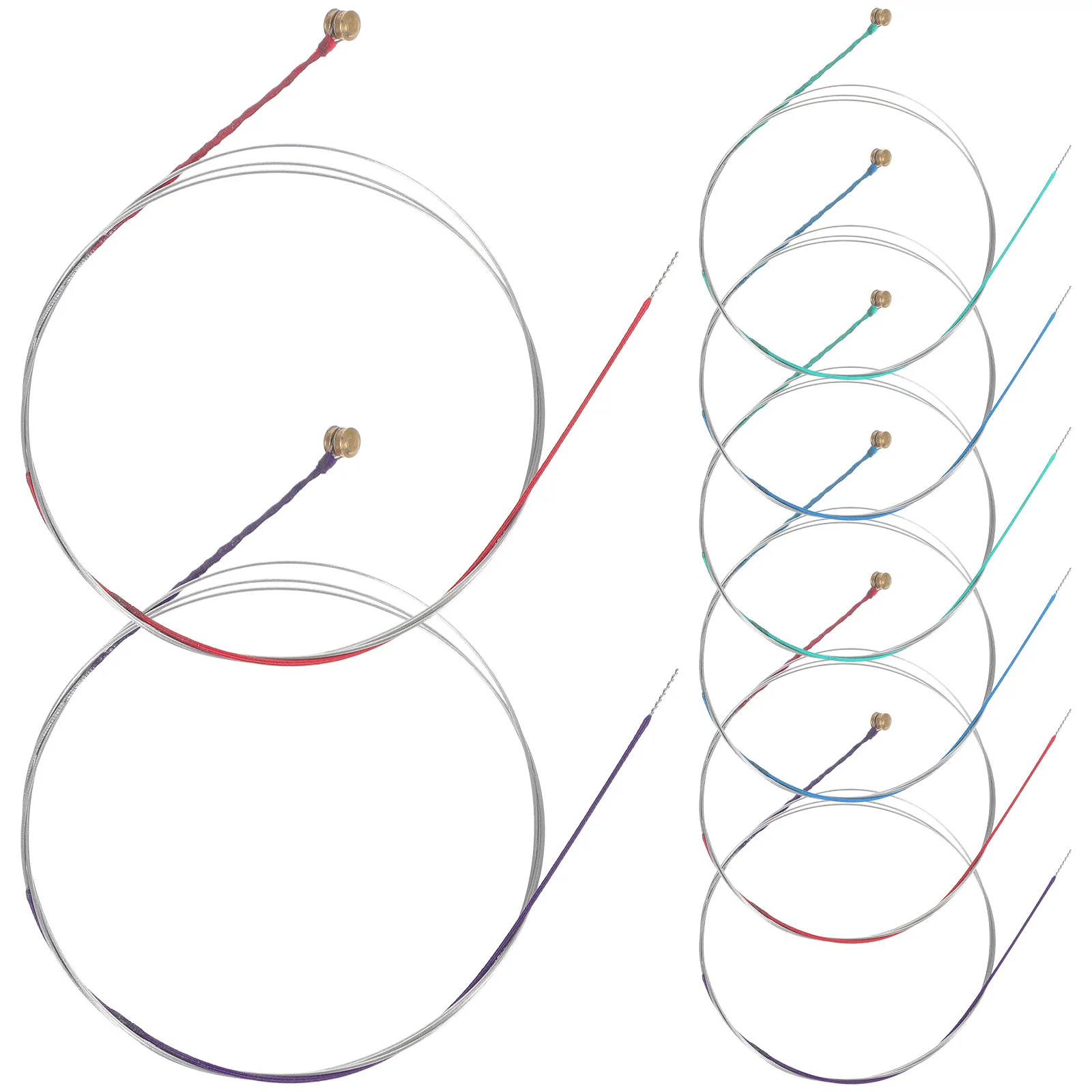 2 Sets Viola Strings Metal Core High Grade For Bright Tone Volume Smooth Timbre Musical Instrument Parts Viola Accessories
2 Sets Viola Strings Metal Core High Grade For Bright Tone Volume Smooth Timbre Musical Instrument Parts Viola Accessories