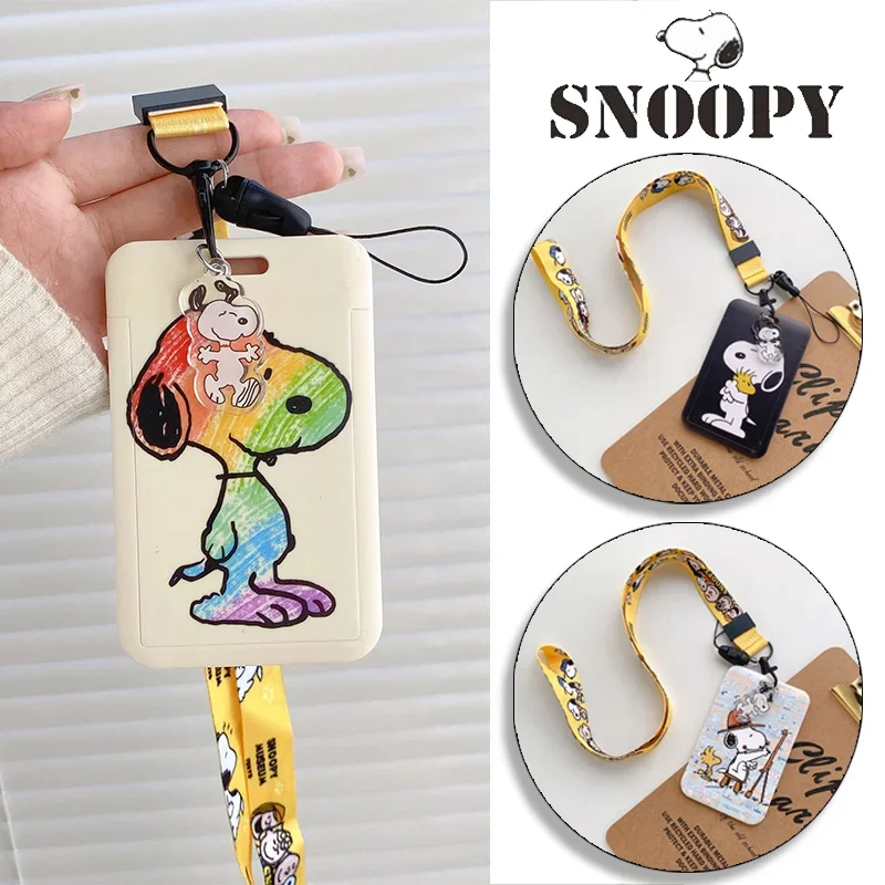 Чехол для студенческой карты Snoopy с шейным ремнем, шейный ремешок, держатель для удостоверения личности, чехол из АБС-пластика в стиле аниме, детский подвесной веревочный подарок
Чехол для студенческой карты Snoopy с шейным ремнем, шейный ремешок, держатель для удостоверения личности, чехол из АБС-пластика в стиле аниме, детский подвесной веревочный подарок