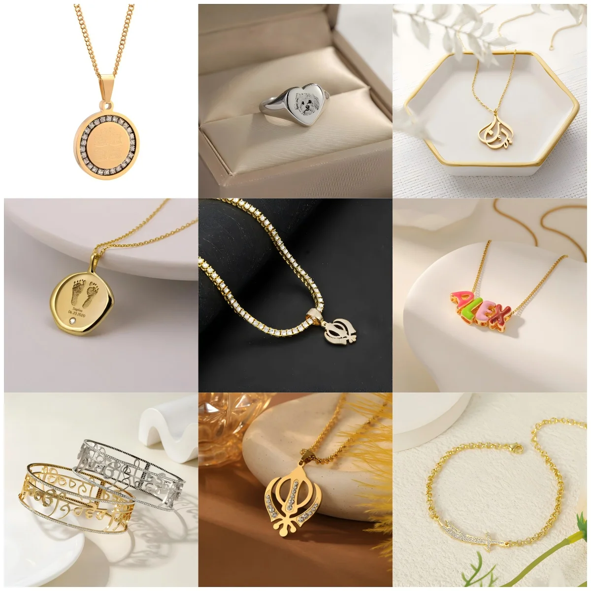 Personalized Customized Necklaces Bracelets Wholesale and Dropshipping Available Factory Direct Shipping-CN
Personalized Customized Necklaces Bracelets Wholesale and Dropshipping Available Factory Direct Shipping-CN