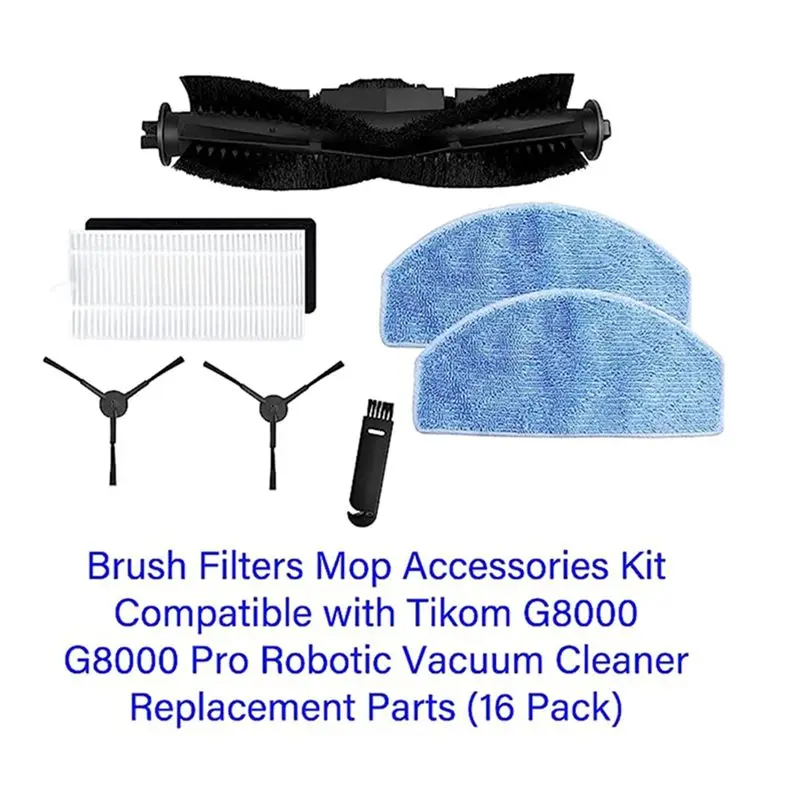 A24I подходит для робота-пылесоса G8000 G8000 Pro, основная щетка, фильтр, боковая щетка, аксессуары для швабры
A24I подходит для робота-пылесоса G8000 G8000 Pro, основная щетка, фильтр, боковая щетка, аксессуары для швабры