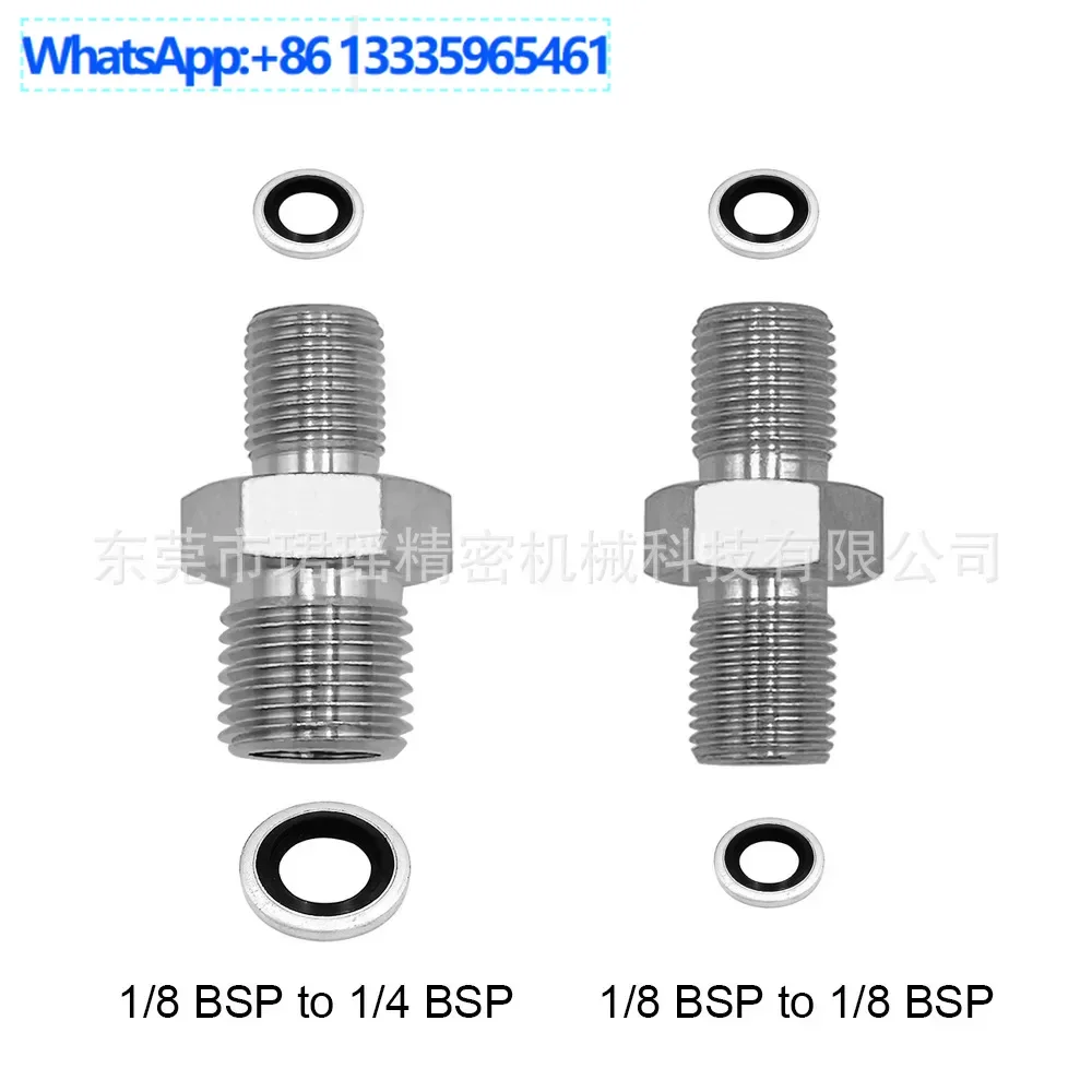 10Pcs pneumatic connector double outer wire male 1/8 to 1/8bsp 1/4 to 1/8bsp large to small
10Pcs pneumatic connector double outer wire male 1/8 to 1/8bsp 1/4 to 1/8bsp large to small