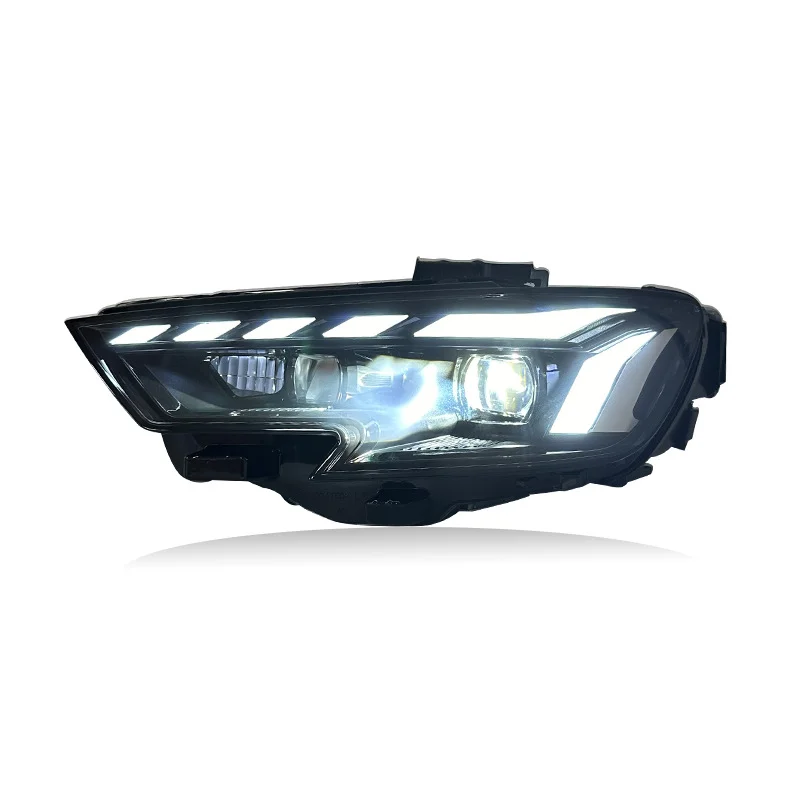 Pair of LED Car Headlight Assembly For Audi A3 2017-2020 Flowing Water Turn Signal Front Tuning Lights Headlamp DRL Headlights
Pair of LED Car Headlight Assembly For Audi A3 2017-2020 Flowing Water Turn Signal Front Tuning Lights Headlamp DRL Headlights