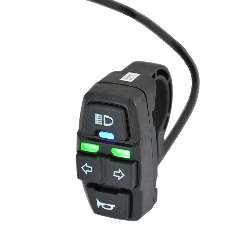 A51Q-24-48V Multifunctional E-Bike Headlight Turn Signal Rear Light With Switch S M Plug Forebike Accessories
A51Q-24-48V Multifunctional E-Bike Headlight Turn Signal Rear Light With Switch S M Plug Forebike Accessories