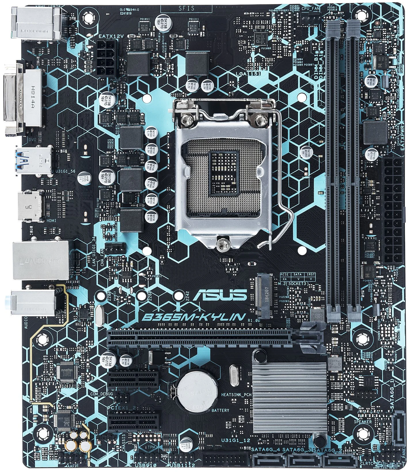 ASUS B365M-KYLIN Motherboard intel B365 DDR4 32GB LGA 115 PCIe 3.0 support Core i3-8300 Core i3-9300 Core i5-8600 Core i5-9600
ASUS B365M-KYLIN Motherboard intel B365 DDR4 32GB LGA 115 PCIe 3.0 support Core i3-8300 Core i3-9300 Core i5-8600 Core i5-9600