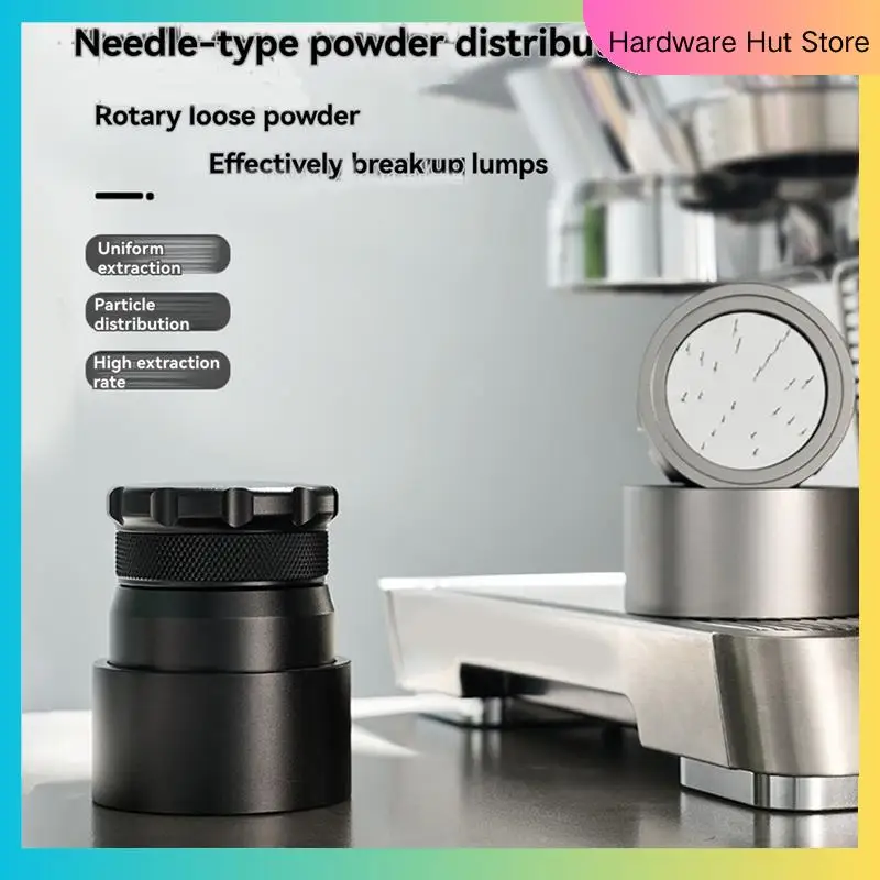53MM Adjustable Coffee Distributor Anti-Slip Coffee Powder Distribu Needle, Coffee,-Y31A
53MM Adjustable Coffee Distributor Anti-Slip Coffee Powder Distribu Needle, Coffee,-Y31A
