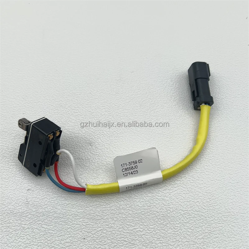 High Quality Excavator Parts Limit Switch 171-3759 Switch Assembly For Caterpillar Cat 988K 992G 993K Switch 1713759
High Quality Excavator Parts Limit Switch 171-3759 Switch Assembly For Caterpillar Cat 988K 992G 993K Switch 1713759