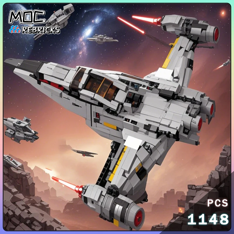 New Space War N-1 Starfighter MOC Building Block Model Classic Collection Sets DIY Technology Bricks Puzzle Toys Birthday Gift
New Space War N-1 Starfighter MOC Building Block Model Classic Collection Sets DIY Technology Bricks Puzzle Toys Birthday Gift