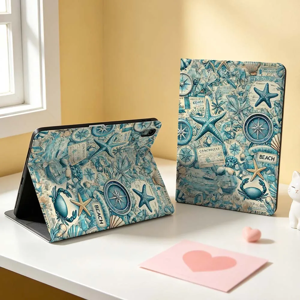 Blue Starfish Shells For Apple iPad Pro Mini A16 A17 A14 4 5 6 7 6th 7th Gen 9.7 12.9 11 13 M4 inch Tablet Case Soft
Blue Starfish Shells For Apple iPad Pro Mini A16 A17 A14 4 5 6 7 6th 7th Gen 9.7 12.9 11 13 M4 inch Tablet Case Soft