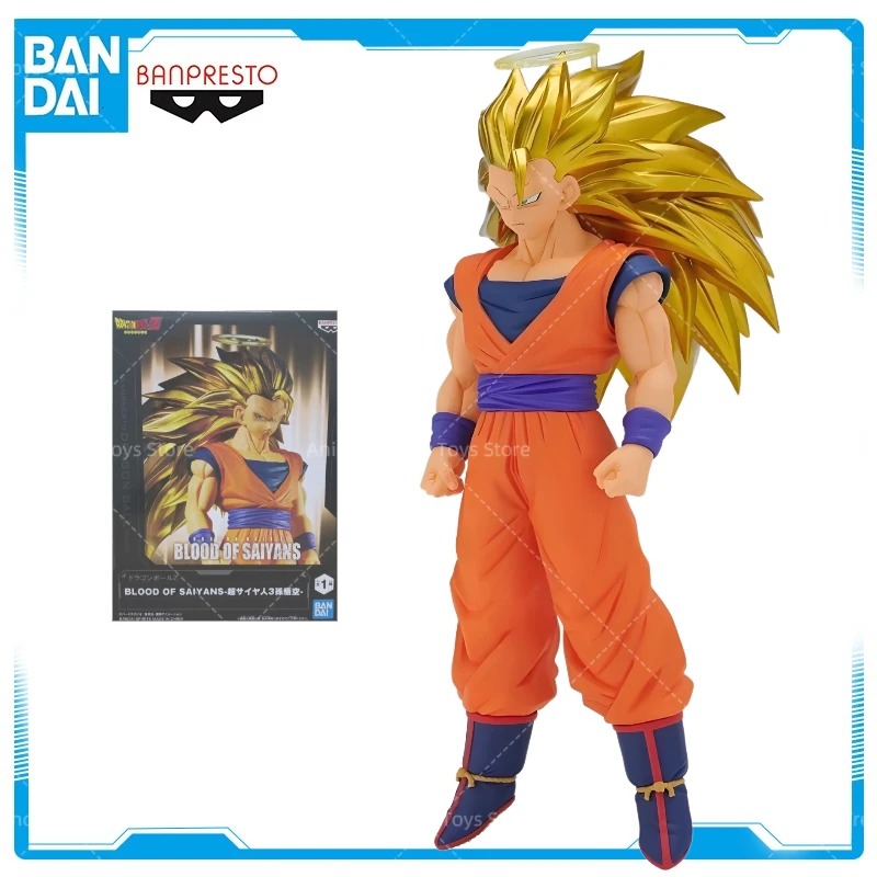 In Stock Original Figure Anime BANPRESTO BLOOD OF SAIYANS Dragon Ball Z Super Saiyan 3 Son Goku Model Toy WY
In Stock Original Figure Anime BANPRESTO BLOOD OF SAIYANS Dragon Ball Z Super Saiyan 3 Son Goku Model Toy WY