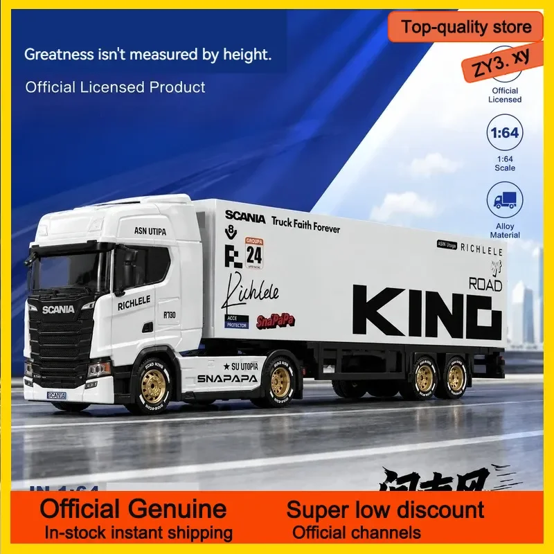 Officially Licensed 1:64 RC Container Truck Alloy Model With Optional Remote Control stock Quick delivery new
Officially Licensed 1:64 RC Container Truck Alloy Model With Optional Remote Control stock Quick delivery new
