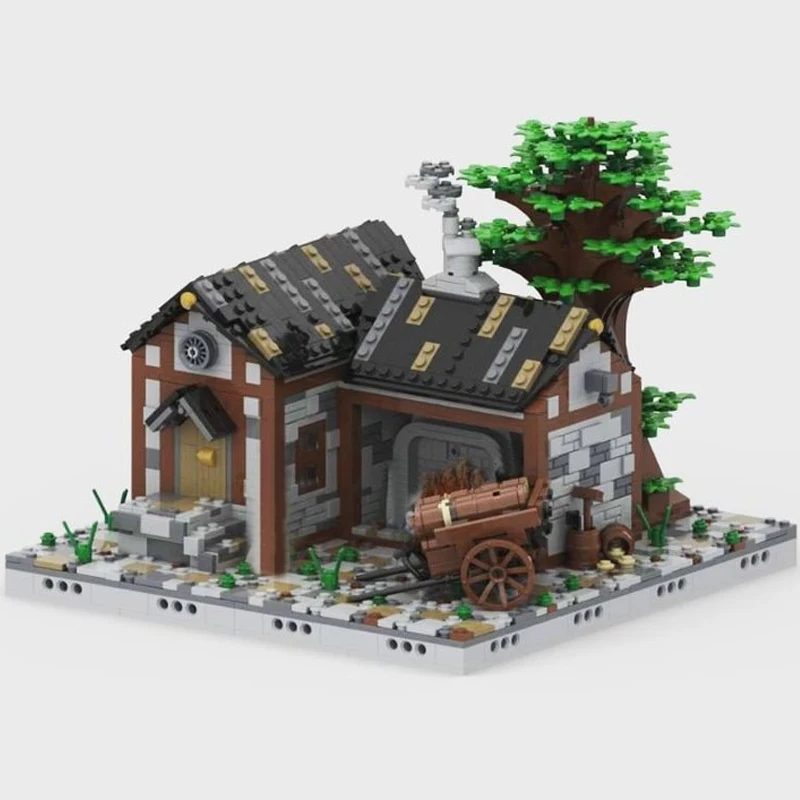NEW 1694pcs MOC European Medieval Street View blacksmith building model DIY creative ideas Retro child Toy Birthday Gift blocks
NEW 1694pcs MOC European Medieval Street View blacksmith building model DIY creative ideas Retro child Toy Birthday Gift blocks