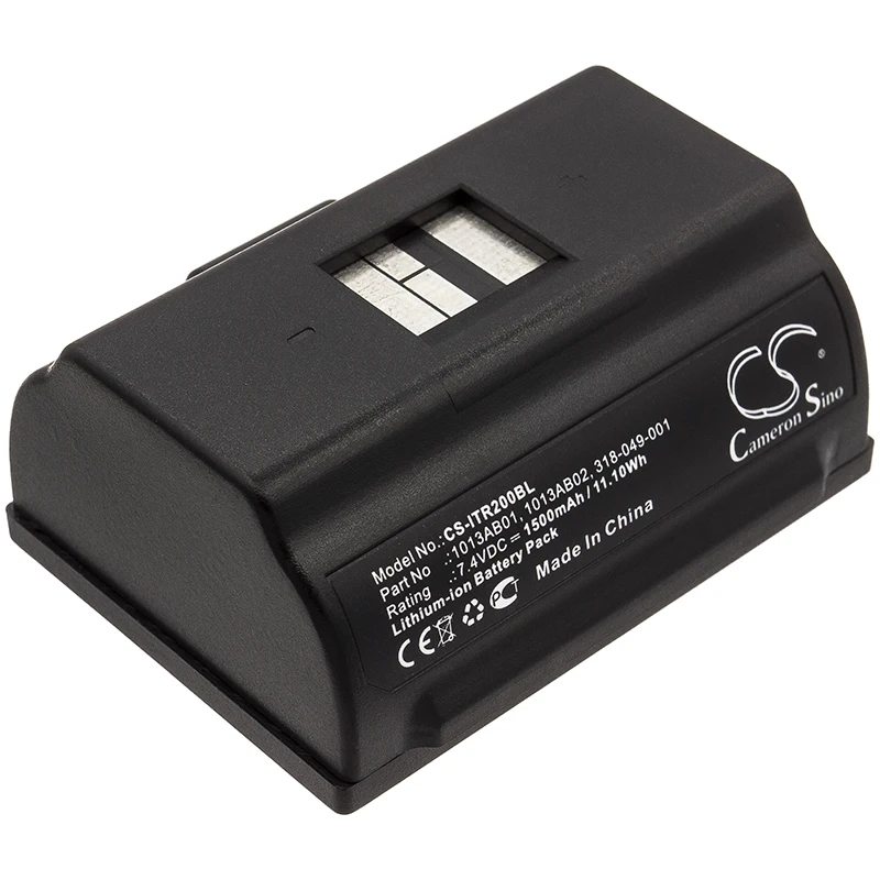 Portable Printer Battery 7.4V/1500mAh for Intermec PR2, PR3, Please Note: For Part No 1013AB01 Only
Portable Printer Battery 7.4V/1500mAh for Intermec PR2, PR3, Please Note: For Part No 1013AB01 Only