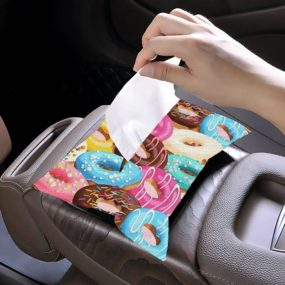 Cartoon Donut Car Tissue Holder Linen Hanging Box Auto Interior Organizer Universal
Cartoon Donut Car Tissue Holder Linen Hanging Box Auto Interior Organizer Universal
