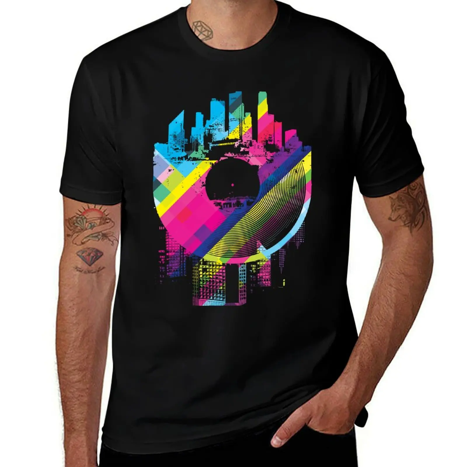 Urban Vinyl T-Shirt luxury clothing labubu affliction shirts Anime t-shirt Man t-shirt fitted t shirts for men
Urban Vinyl T-Shirt luxury clothing labubu affliction shirts Anime t-shirt Man t-shirt fitted t shirts for men