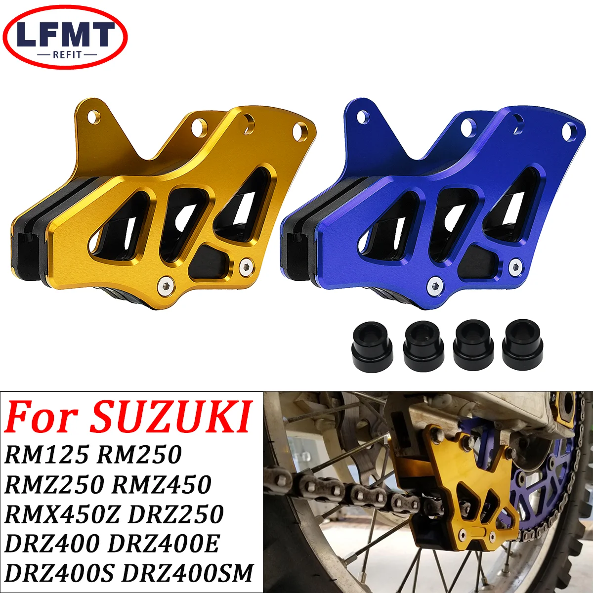 Motorcycle Chain Guide Guard Protection For Yamaha WR250F WR400F WR426F WR450F YZ For Suzuki RM RMZ RMX DRZ 125-450cc 1996-2022
Motorcycle Chain Guide Guard Protection For Yamaha WR250F WR400F WR426F WR450F YZ For Suzuki RM RMZ RMX DRZ 125-450cc 1996-2022