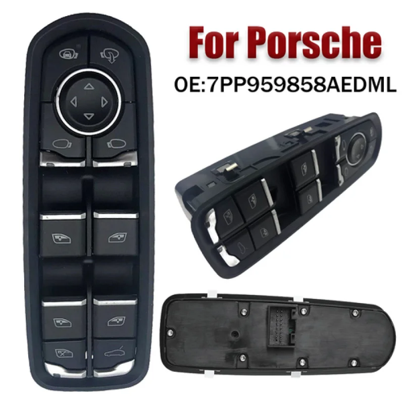 A+ ABS Car Window Control Switch 7PP959858AEDML For Porsche Cayenne Macan Panamera
A+ ABS Car Window Control Switch 7PP959858AEDML For Porsche Cayenne Macan Panamera