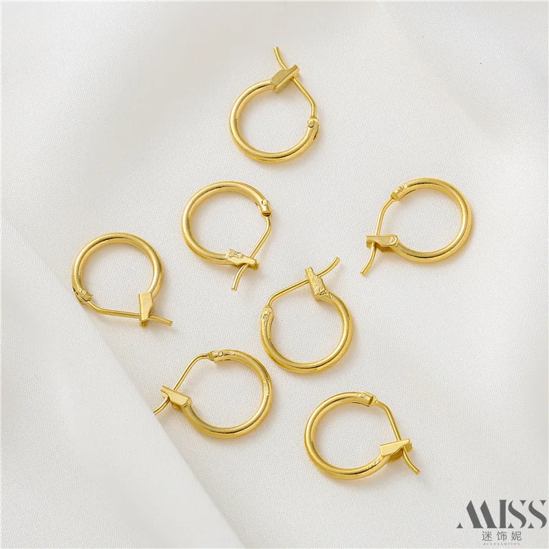 14K Gold Plated Plain French Style Ear Wire, DIY Tassel Ear Drop Earring Making Accessories
14K Gold Plated Plain French Style Ear Wire, DIY Tassel Ear Drop Earring Making Accessories