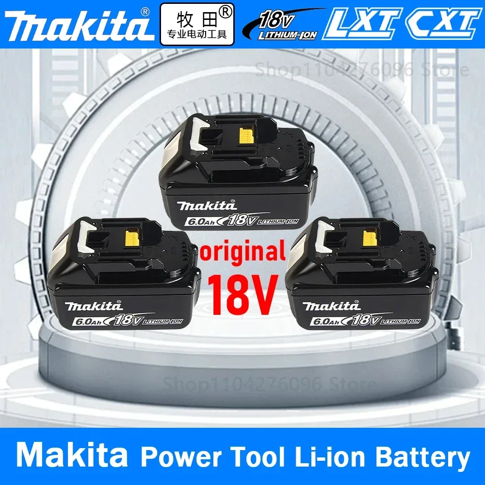 100% original Makita 18V 6.0Ah Rechargeable Battery Makita 18V BL1830 BL1830B BL1840 BL1850B Power Tools Battery
100% original Makita 18V 6.0Ah Rechargeable Battery Makita 18V BL1830 BL1830B BL1840 BL1850B Power Tools Battery
