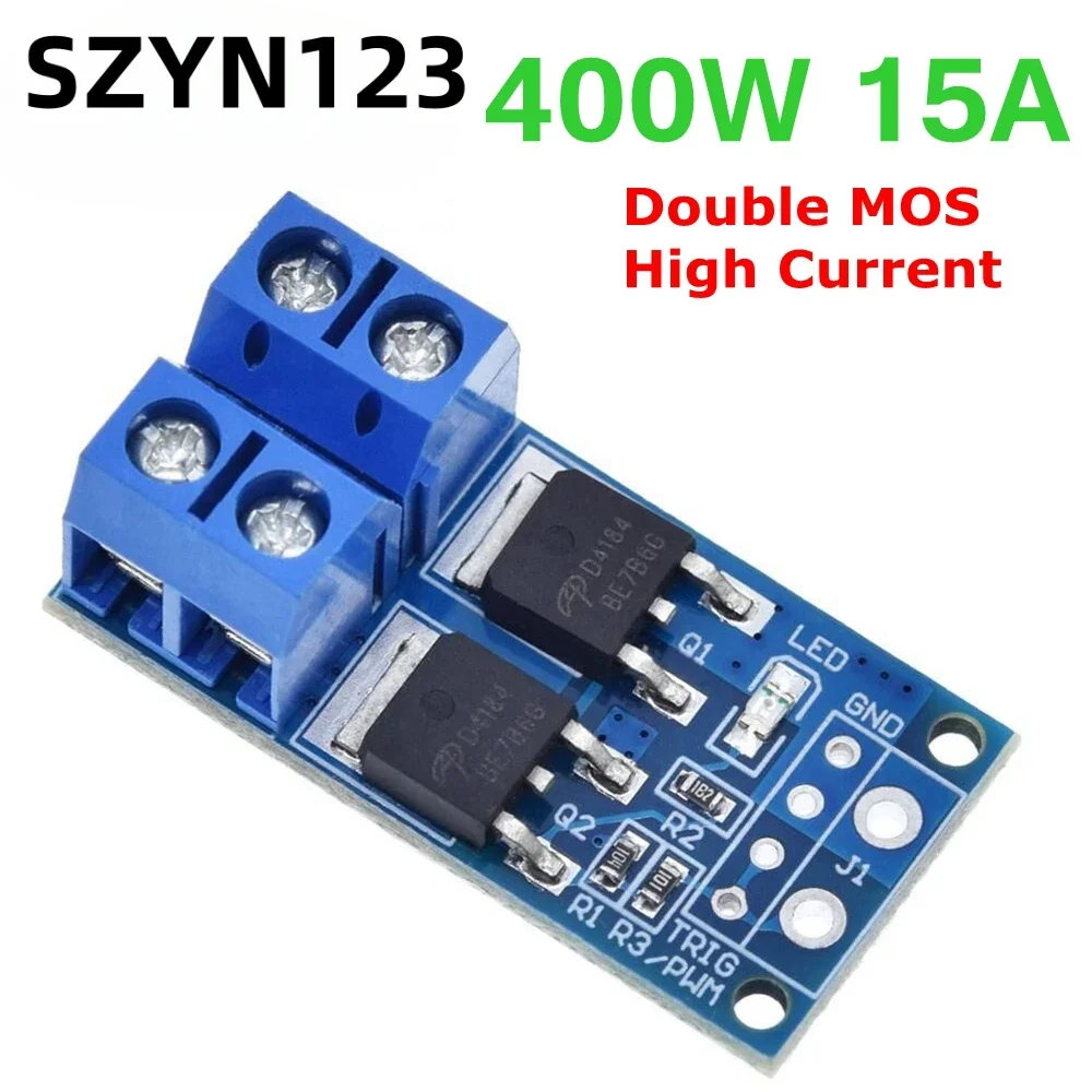 10PCS 15A 400W MOS FET Trigger Switch Drive Module PWM Regulator Control Panel for arduino
10PCS 15A 400W MOS FET Trigger Switch Drive Module PWM Regulator Control Panel for arduino