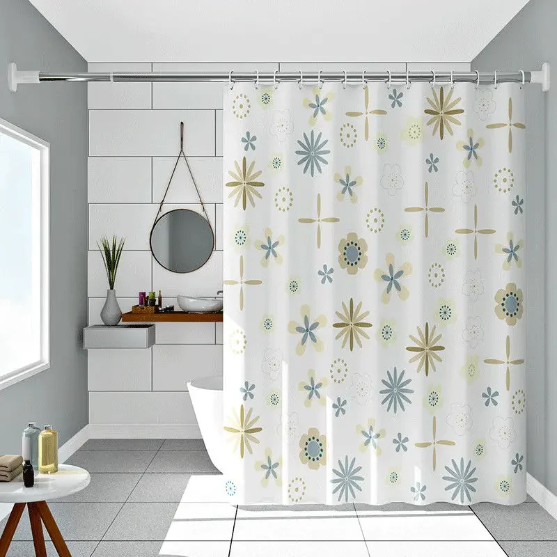 Shower Curtains 180cm PEVA Waterproof Floral Classic Bath Curtain Decor White Machine Washable with Hooks Home Decorative Daily
Shower Curtains 180cm PEVA Waterproof Floral Classic Bath Curtain Decor White Machine Washable with Hooks Home Decorative Daily