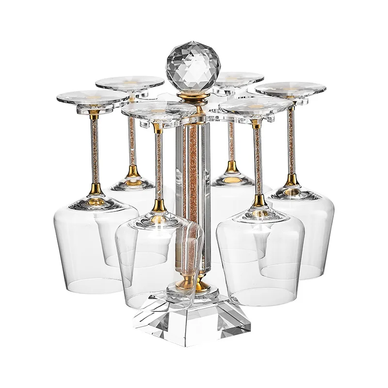 Gold Crystal Red Wine Glass Set Rotary Decanter
Gold Crystal Red Wine Glass Set Rotary Decanter