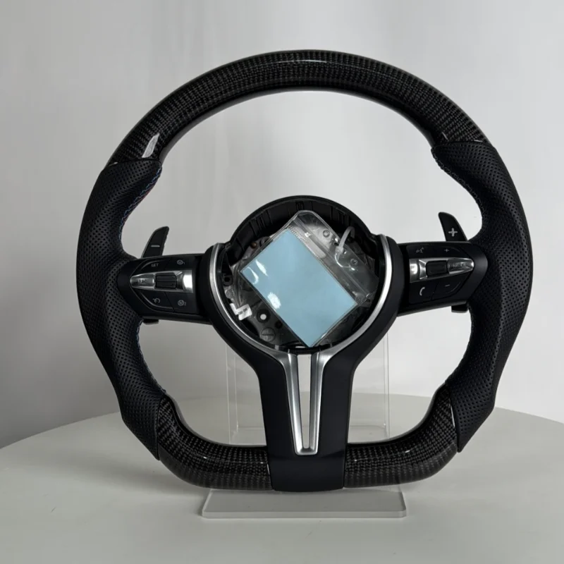 Carbon Fiber Leather Car Steering Wheel For BMW X6 X5 X7 X3 X4 F48 F25 F26 E70 F15 E71 E70 F16 F10 F30 F33 Steering Wheel
Carbon Fiber Leather Car Steering Wheel For BMW X6 X5 X7 X3 X4 F48 F25 F26 E70 F15 E71 E70 F16 F10 F30 F33 Steering Wheel