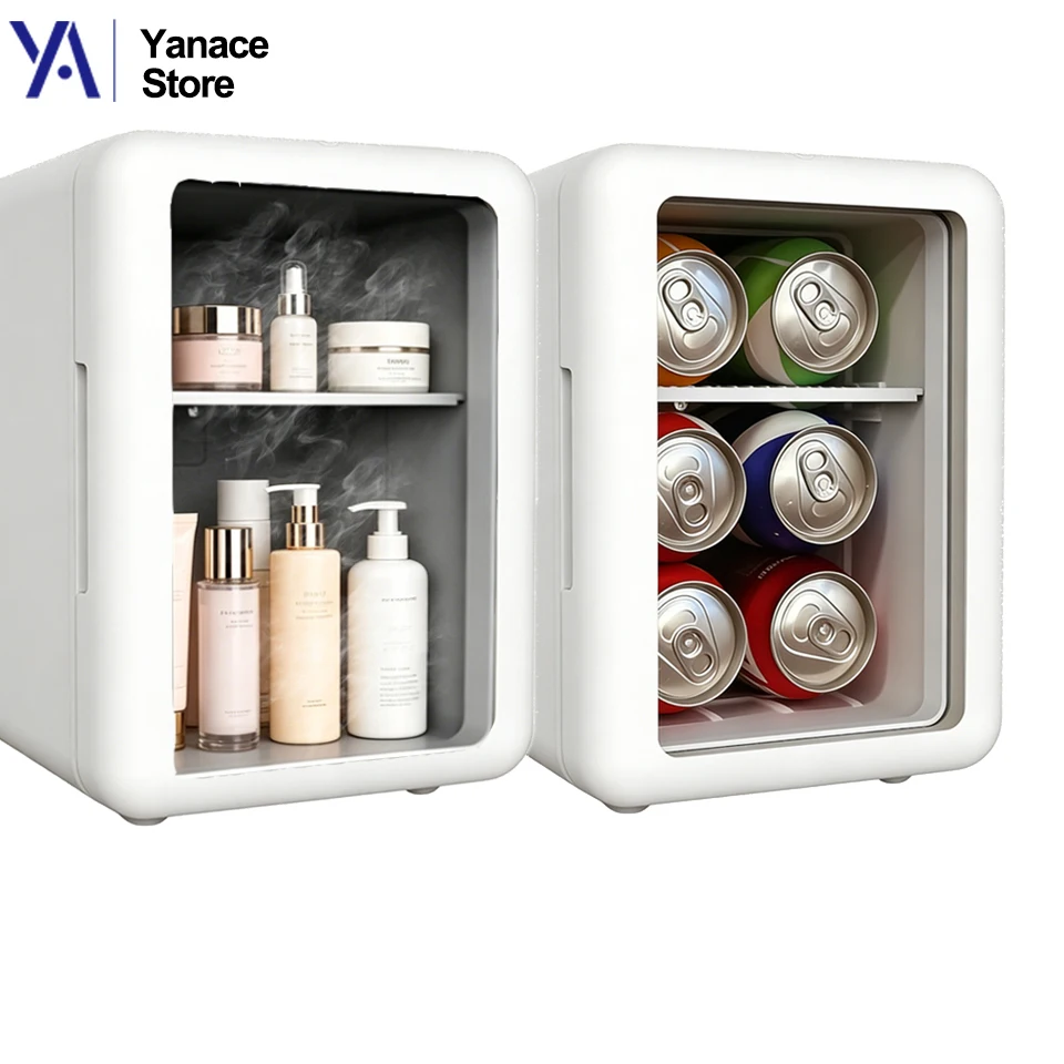 Portable Cooling Mini Fridge Compact Refrigerator for Dorm & Car Elegant Transparent‑Door Fridge for Cosmetics & Drinks Storage
Portable Cooling Mini Fridge Compact Refrigerator for Dorm & Car Elegant Transparent‑Door Fridge for Cosmetics & Drinks Storage