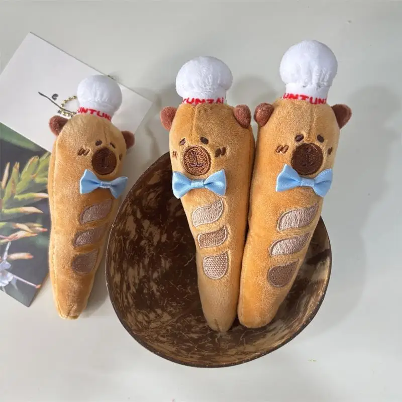 Очаровательная кукла-орнамент в сумке, плюшевый брелок с капибарой шеф-повара; Детские подарки, мягкая игрушка-багет
Очаровательная кукла-орнамент в сумке, плюшевый брелок с капибарой шеф-повара; Детские подарки, мягкая игрушка-багет