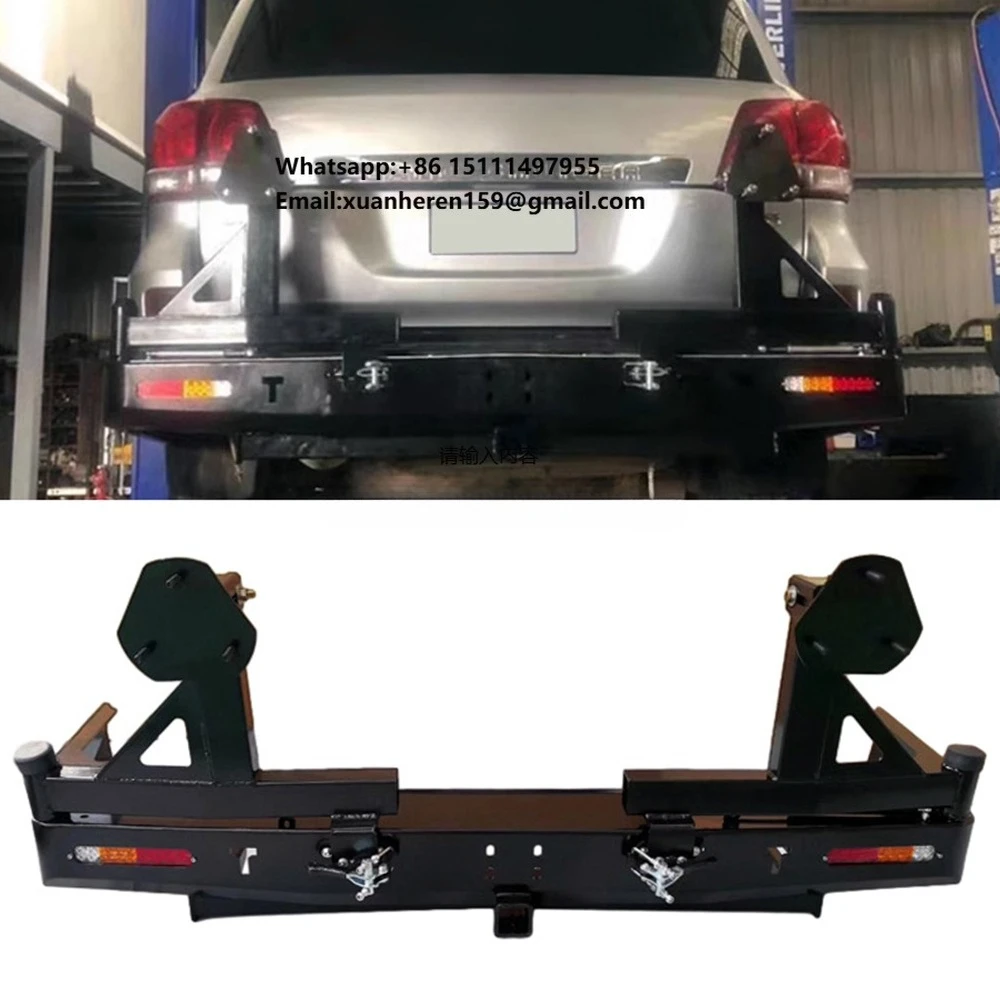 Suitable for Toyota Land Cruiser Lc200 Series Rear Bumper Off-Road Modification Competitive Anti-Collision Steel Bar Bumper
Suitable for Toyota Land Cruiser Lc200 Series Rear Bumper Off-Road Modification Competitive Anti-Collision Steel Bar Bumper