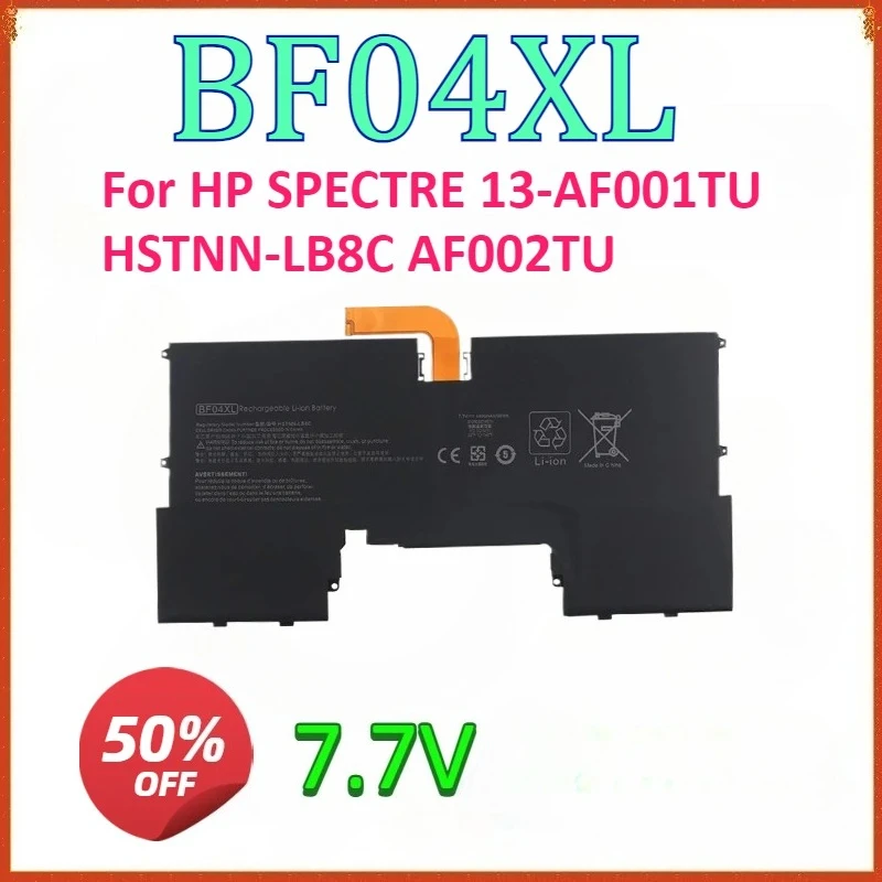 New 7.7V 4400mAh BF04XL Laptop Battery For HP SPECTRE 13-AF001TU HSTNN-LB8C AF002TU,TPN-C132,924843-421
New 7.7V 4400mAh BF04XL Laptop Battery For HP SPECTRE 13-AF001TU HSTNN-LB8C AF002TU,TPN-C132,924843-421