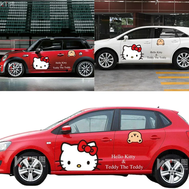 Sanrio Hello Kitty автомобильные наклейки персонажи аниме милые украшения автомобильные наклейки с обеих сторон наклейки на кузов для покрытия царапин
Sanrio Hello Kitty автомобильные наклейки персонажи аниме милые украшения автомобильные наклейки с обеих сторон наклейки на кузов для покрытия царапин